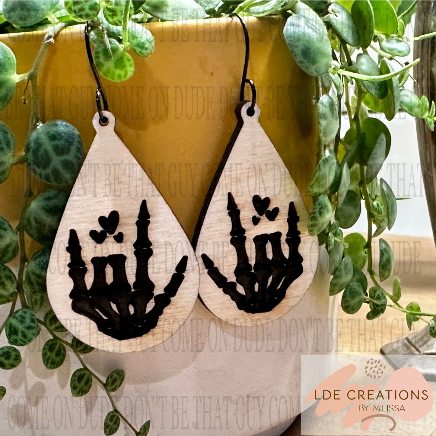 I Love You Skeleton Hands